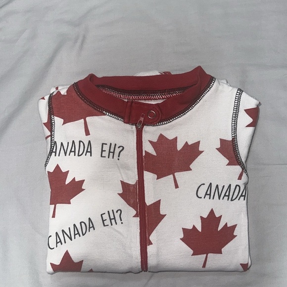 Lazy One - Canada Eh - One piece snug fitting Pajamas - Size 18 months - Picture 5 of 5
